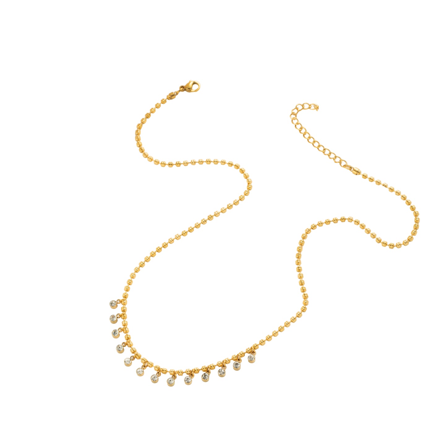 Lila Pearl Drop Necklace