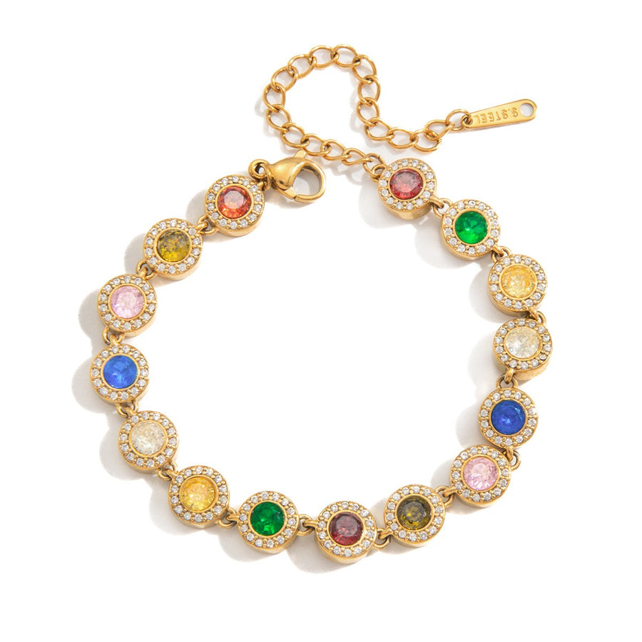 Rosa Halo Bracelet