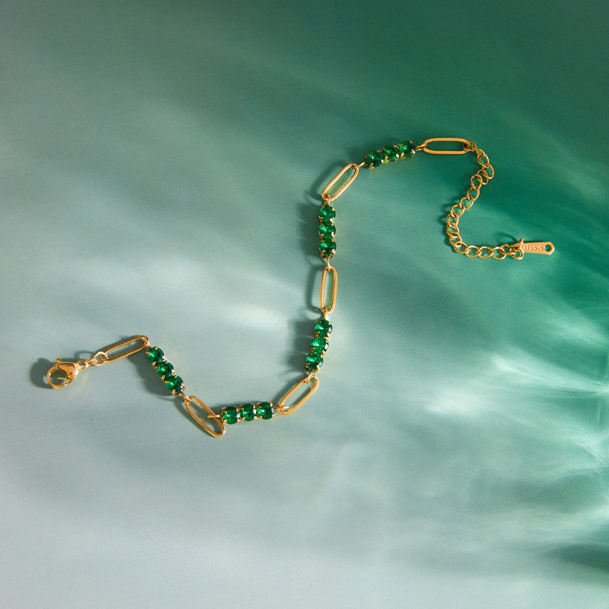 Reset Green Link Bracelet