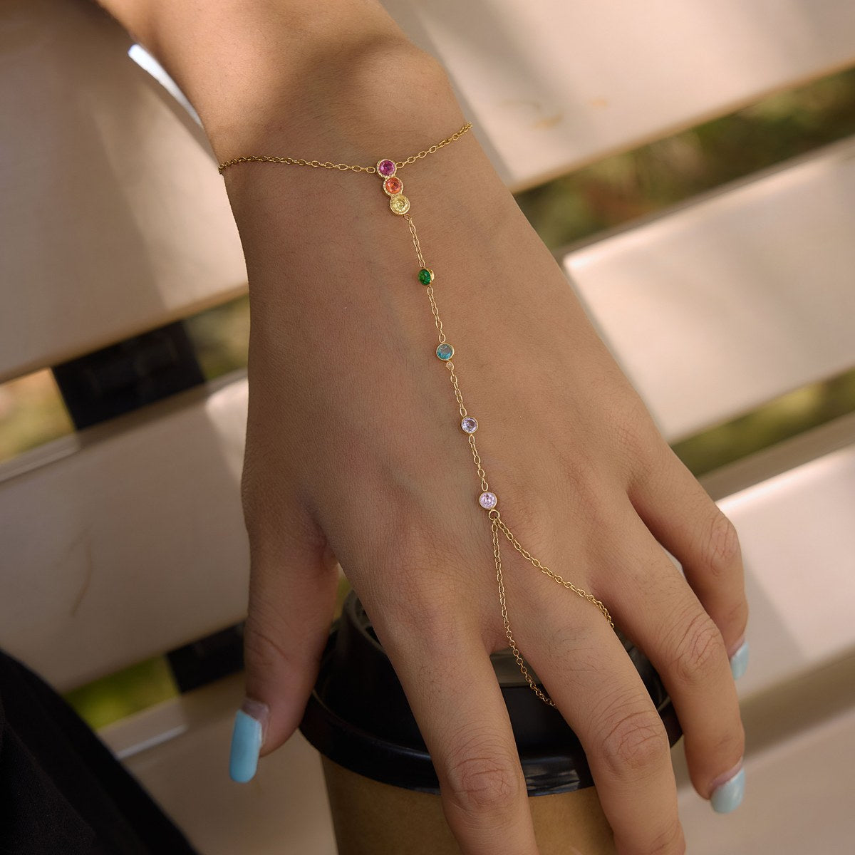 Muse Crystal Hand Chain