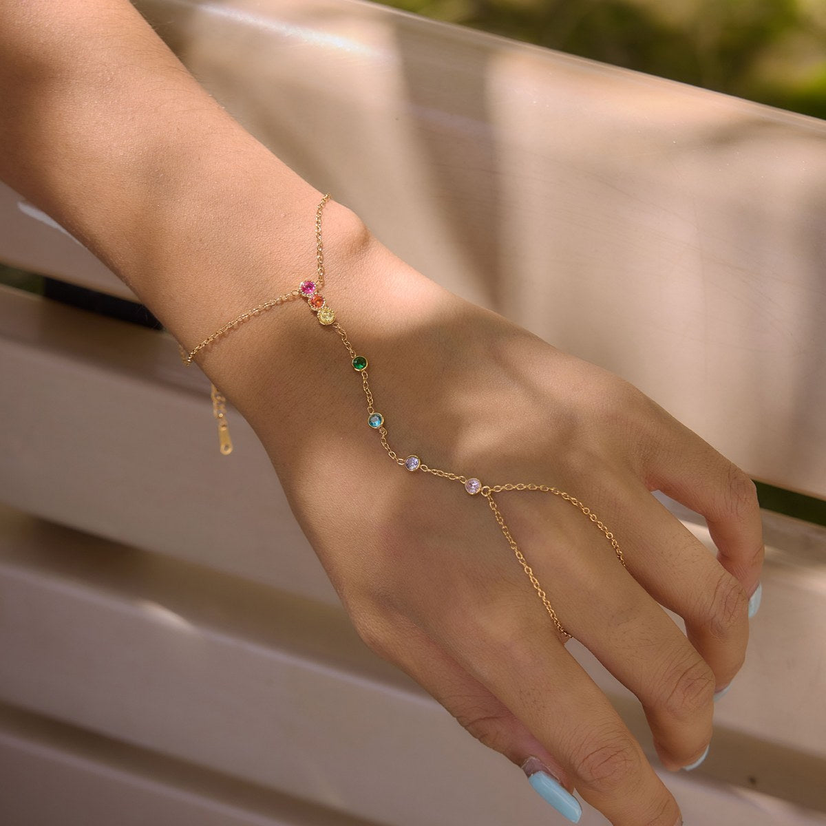 Muse Crystal Hand Chain
