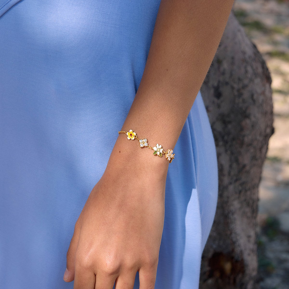 Becoming Flower Garden Bracelet