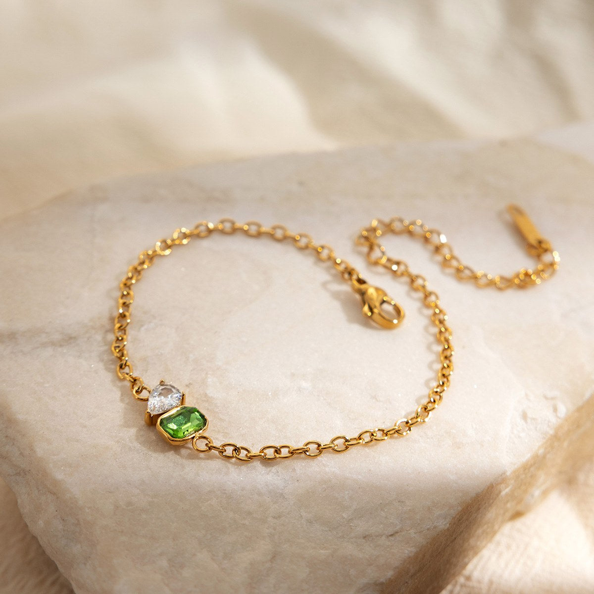 Reset Emerald Duo Bracelet