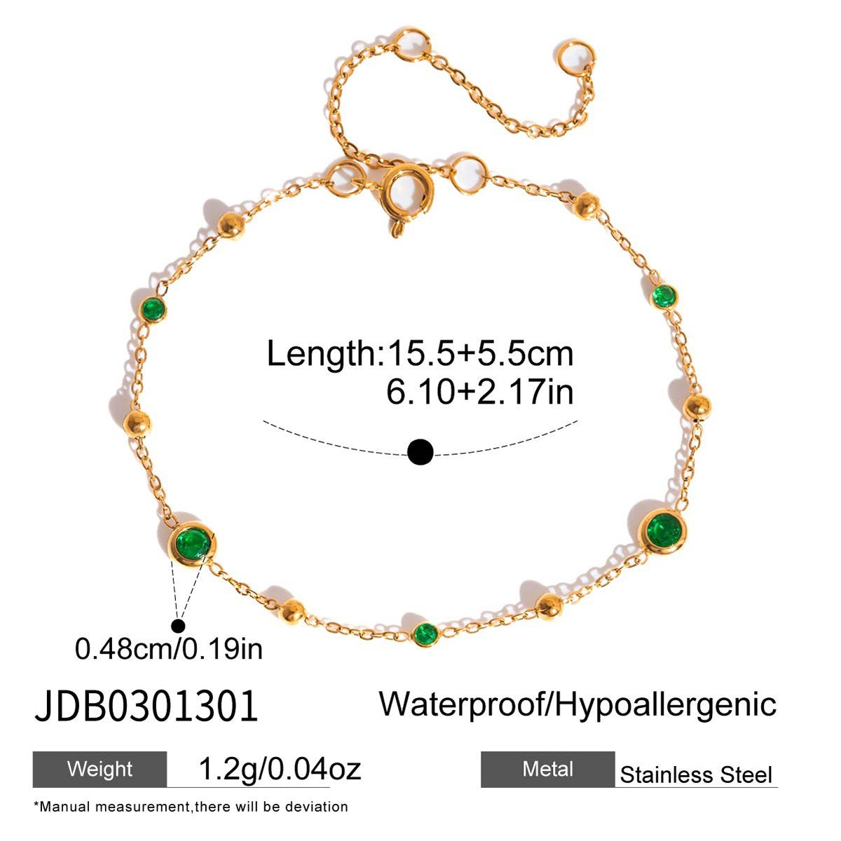 Reset Green Dot Bracelet