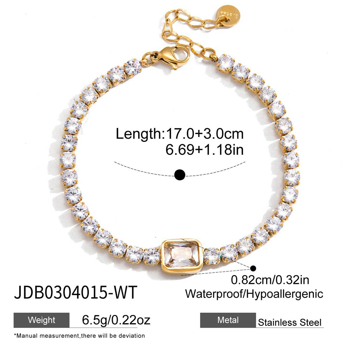 Iconic Crystal Tennis Bracelet