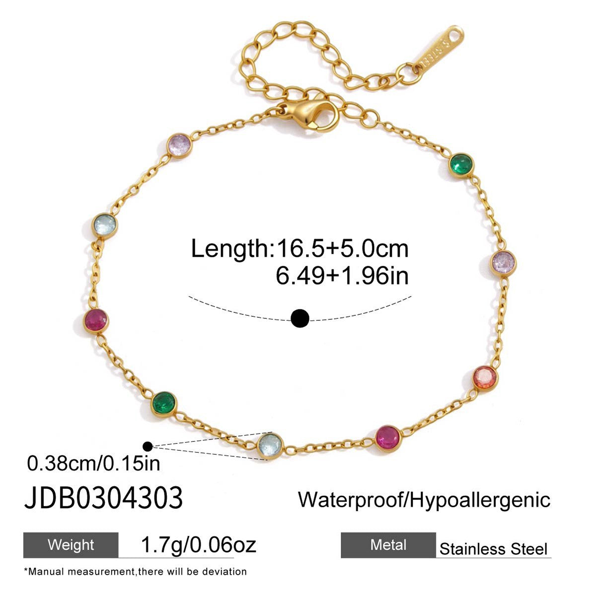 Pretty Candy Dot Bracelet