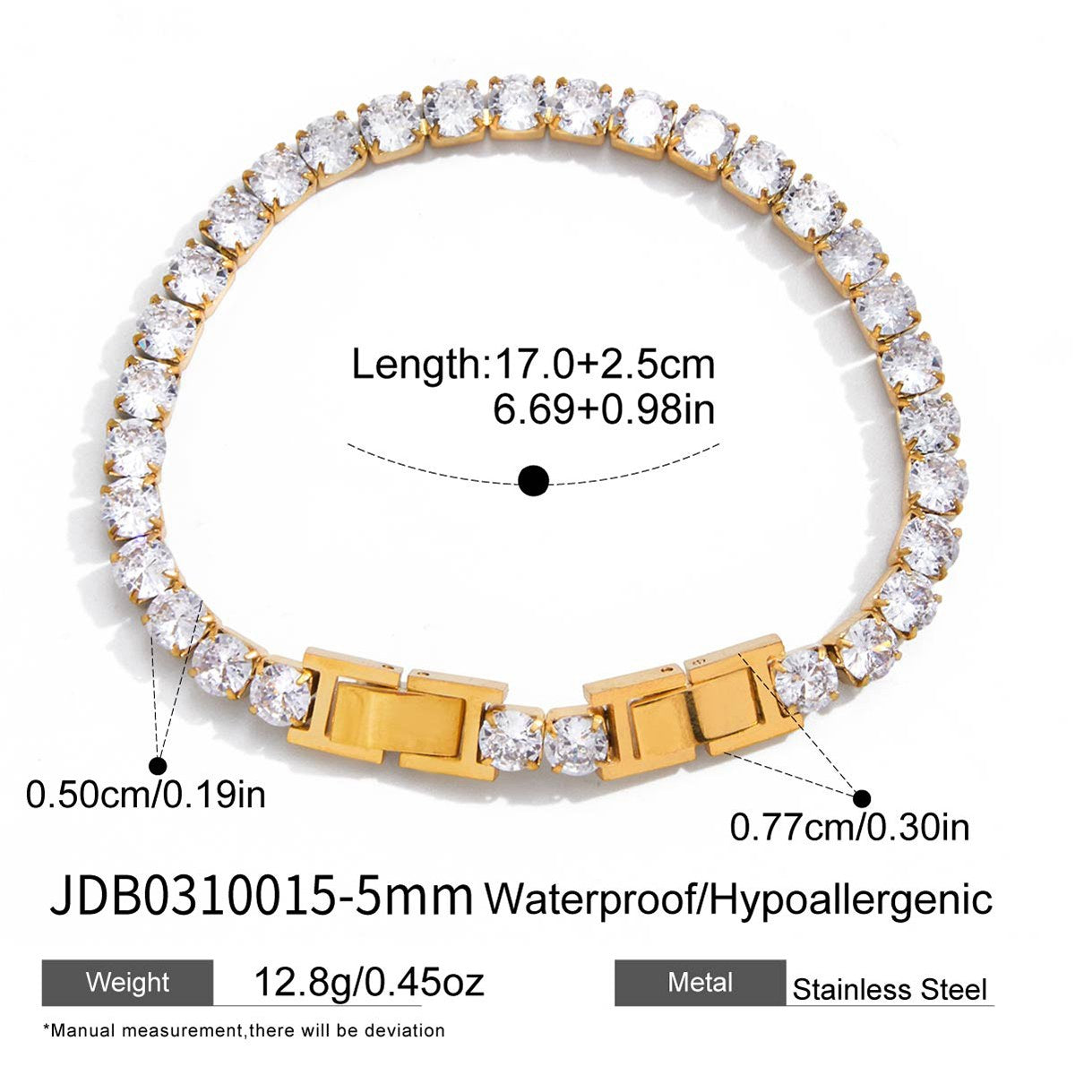 Iconic Classic Tennis Bracelet 5mm