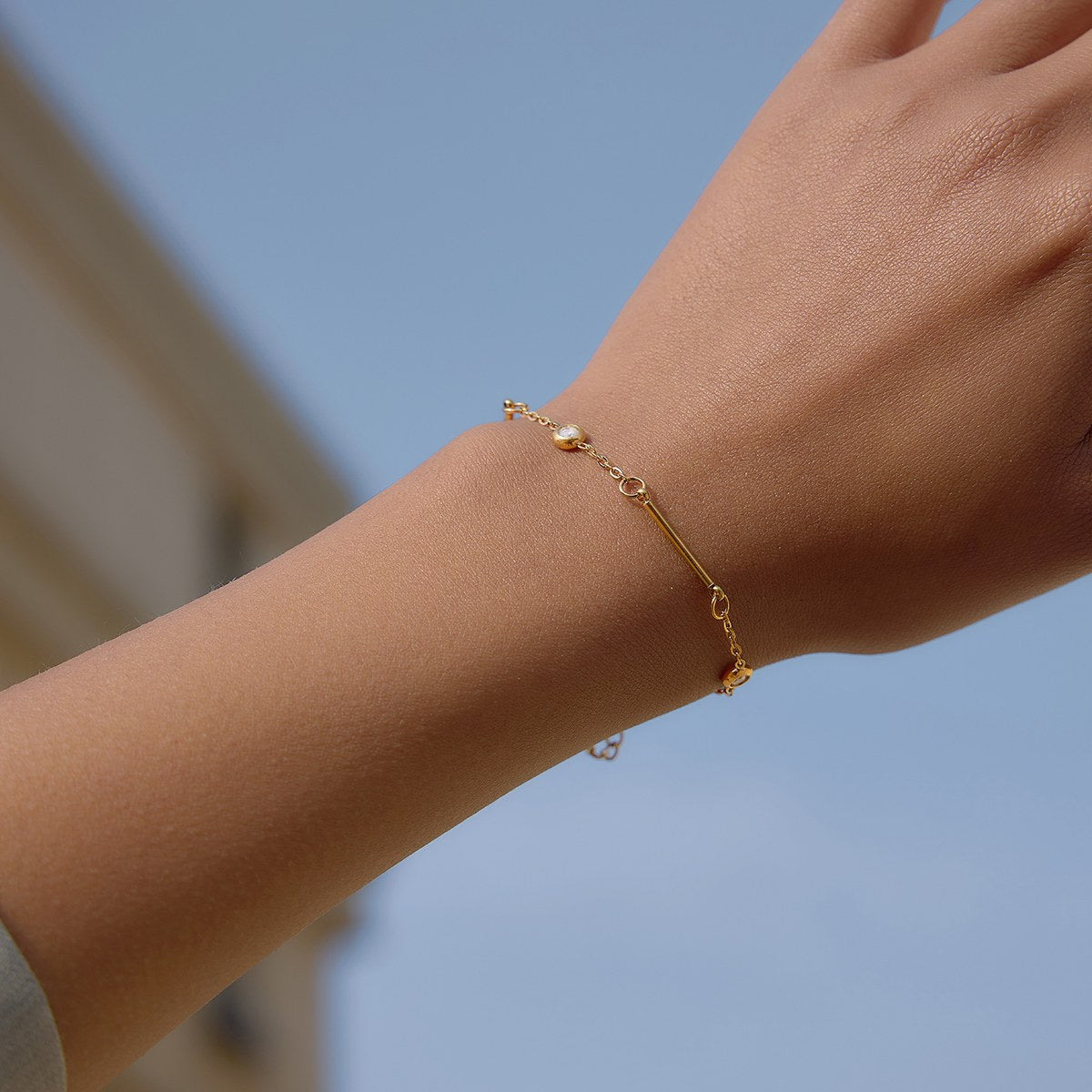 Reset Bar Bezel Bracelet