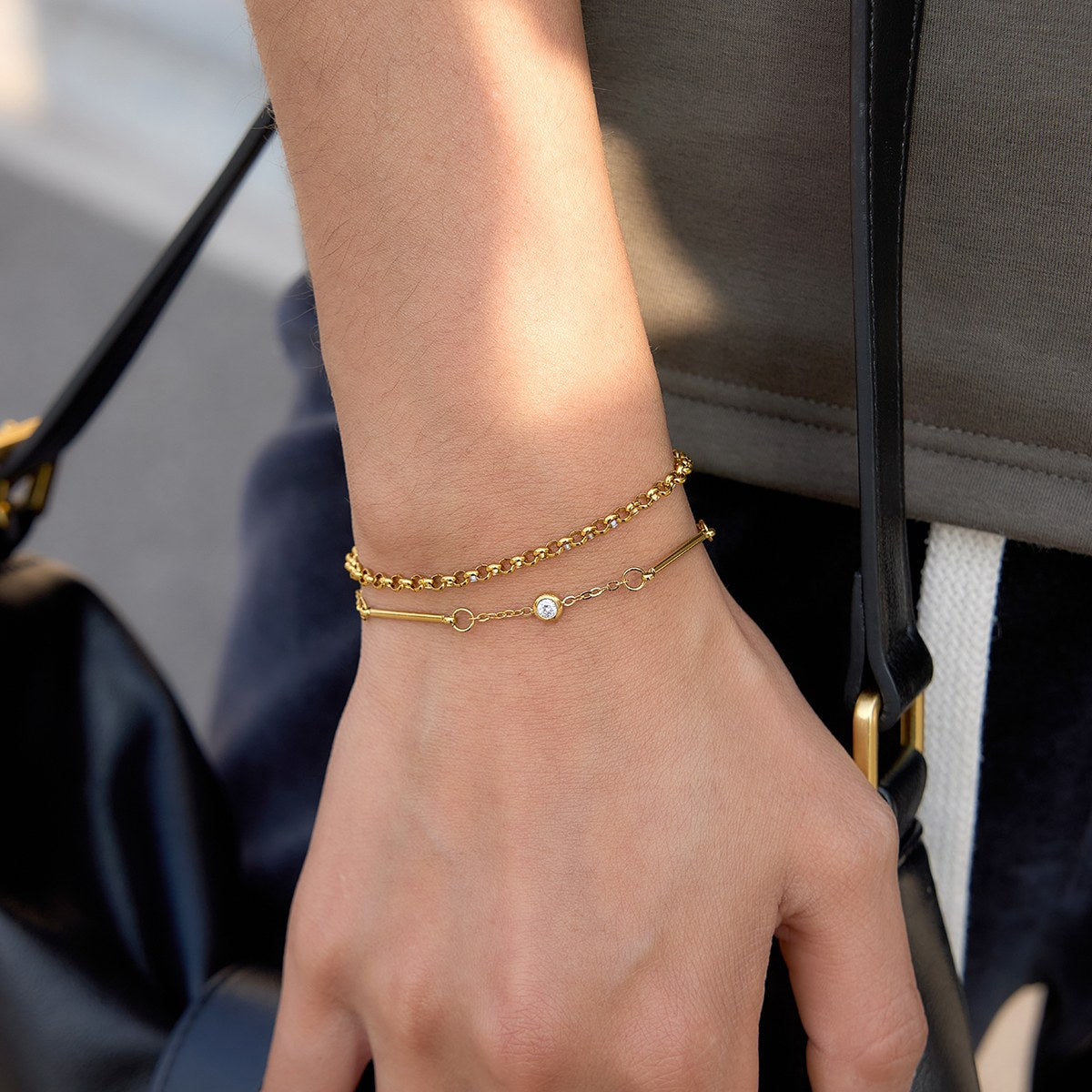 Reset Bar Bezel Bracelet