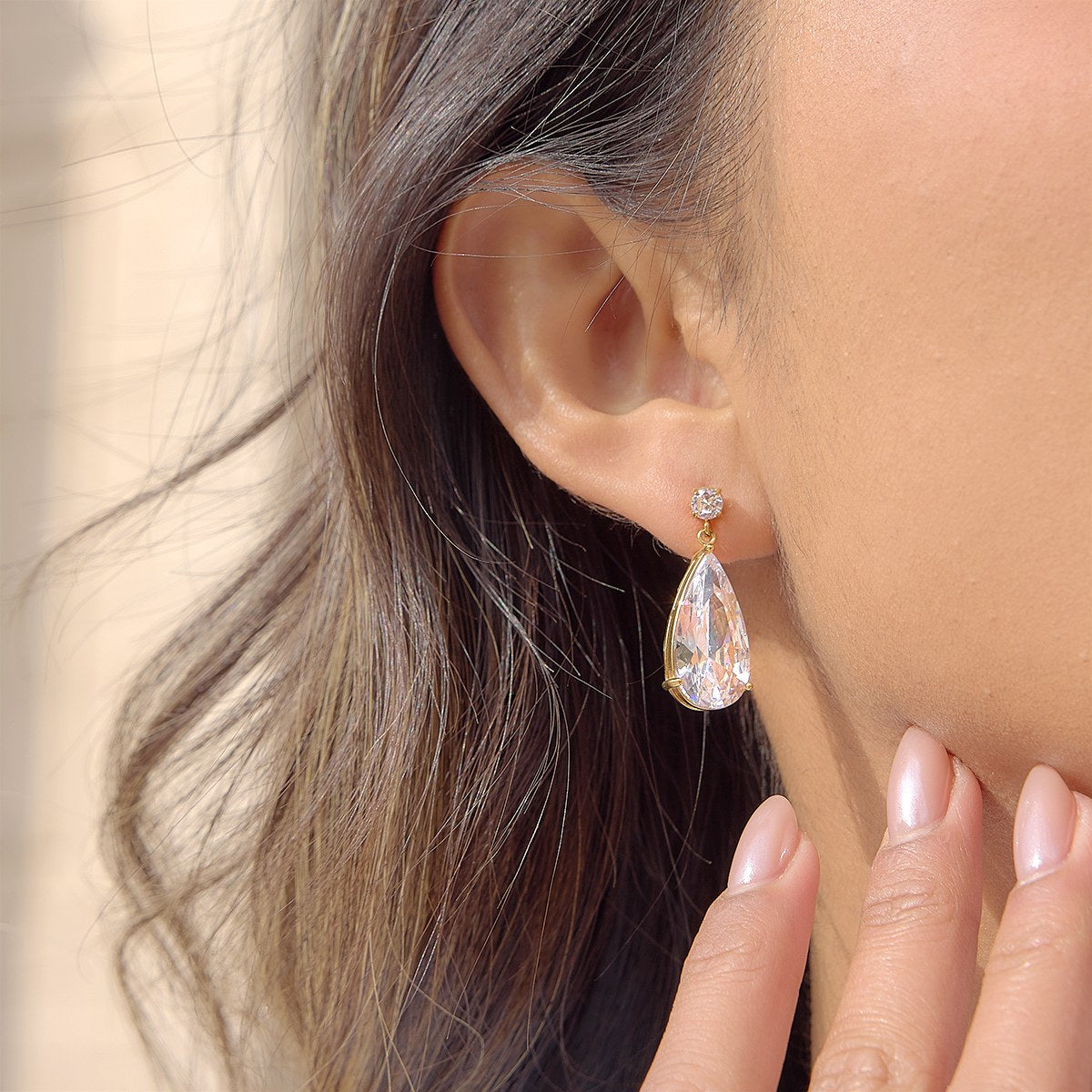 Iconic Crystal Teardrop Earrings
