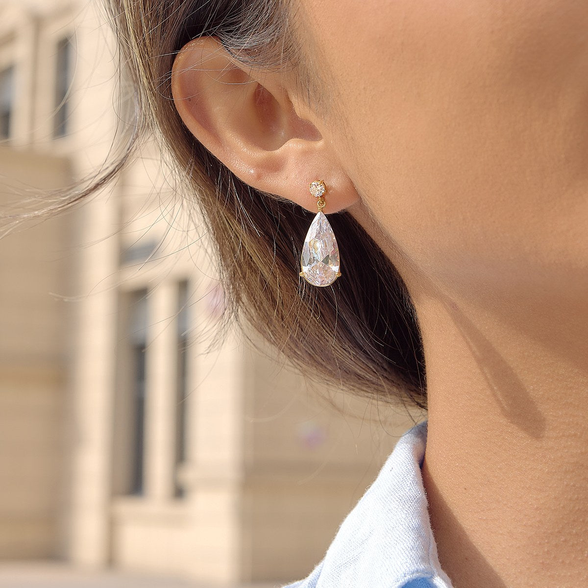Iconic Crystal Teardrop Earrings