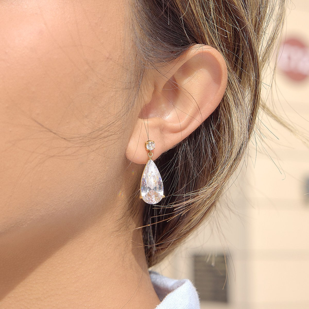 Iconic Crystal Teardrop Earrings