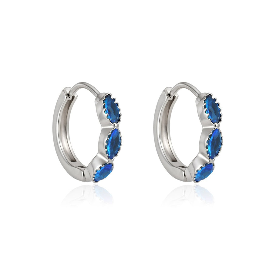Ida Trio Huggies · Blue Silver
