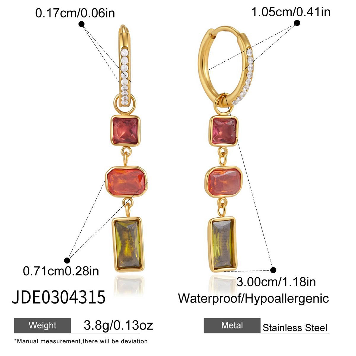 Rare Ruby Block Hoop Drops