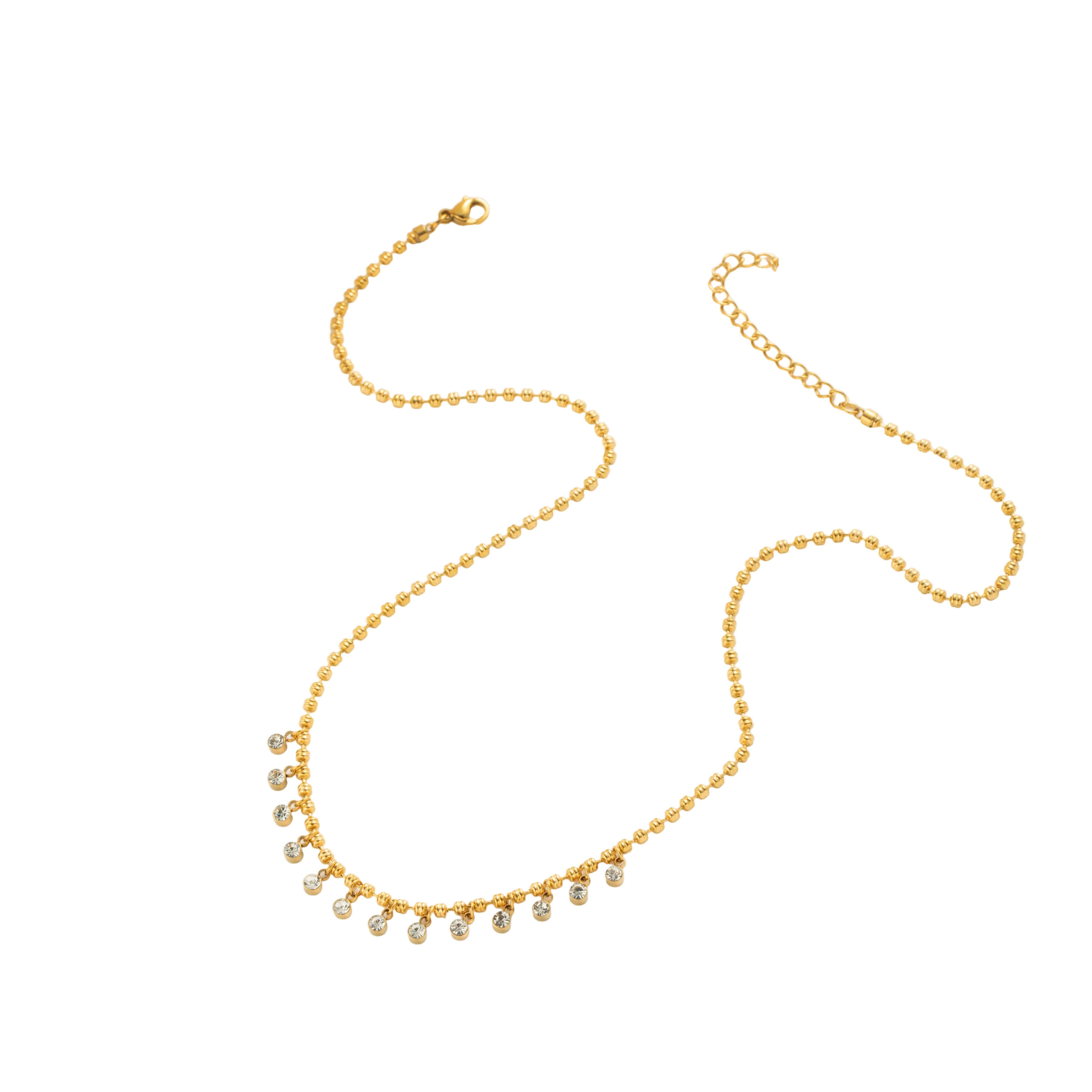 Lila Pearl Drop Necklace