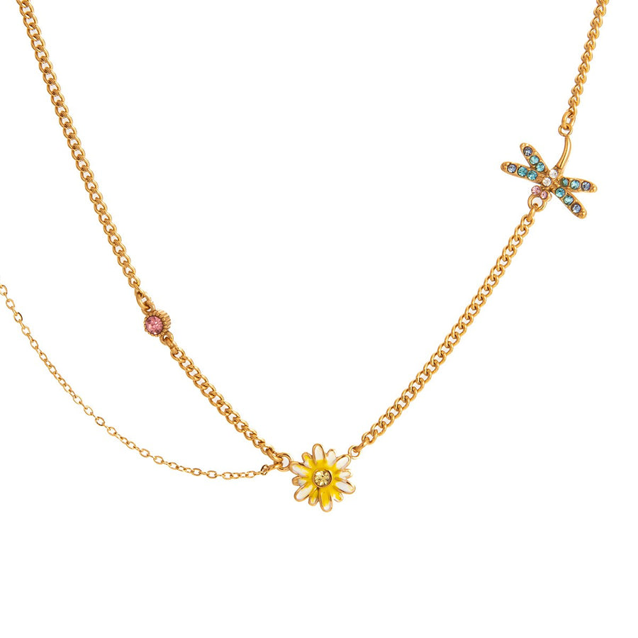 Abby Dragonfly Necklace