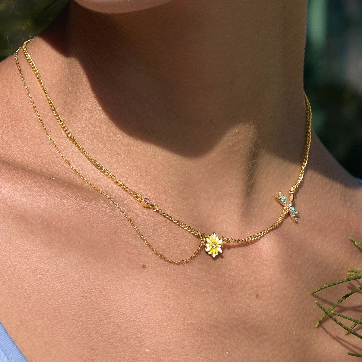 Becoming Daisy Dragonfly Necklace