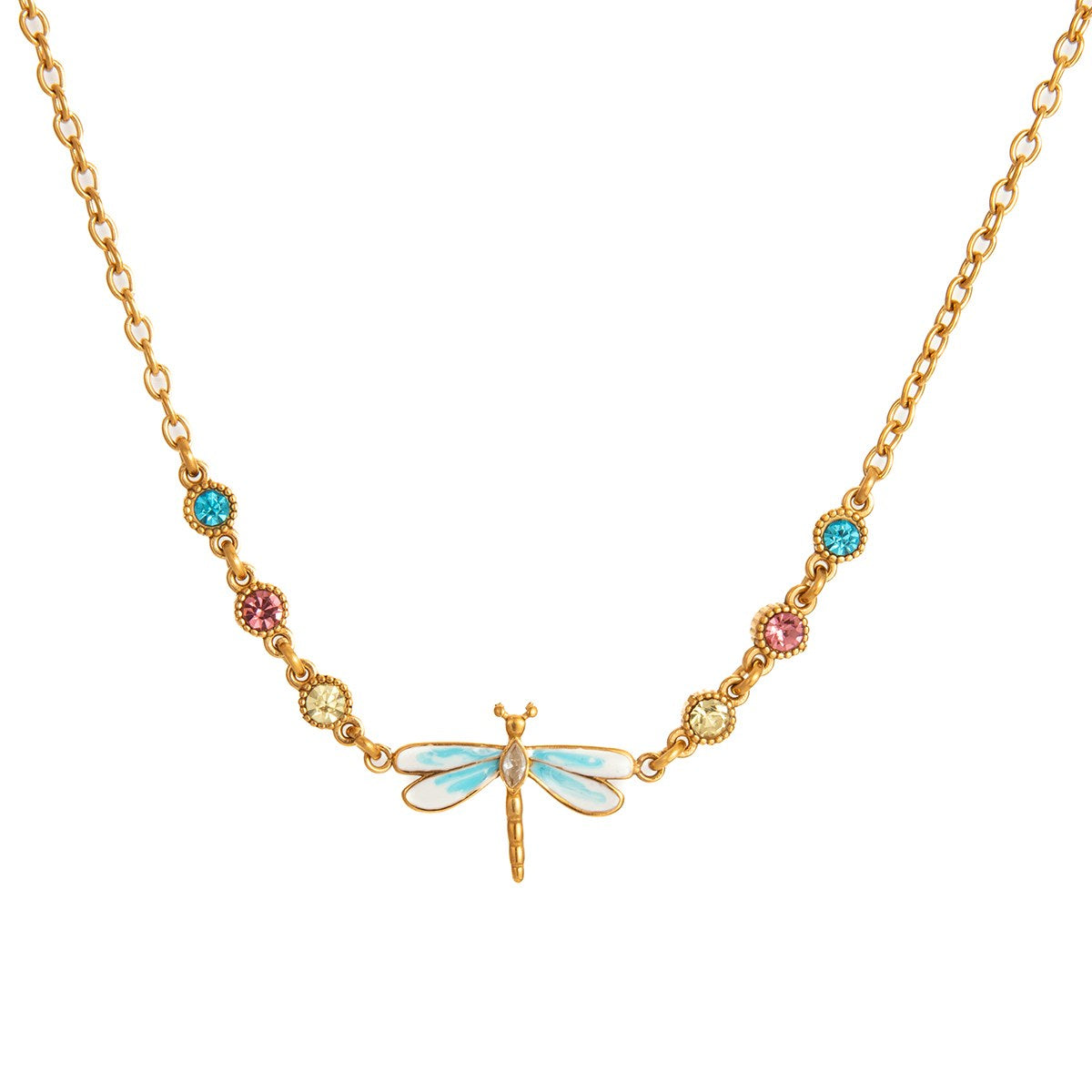 Becoming Dragonfly Station Necklace