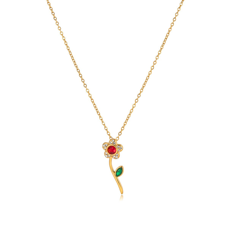 Rosie Rose Necklace