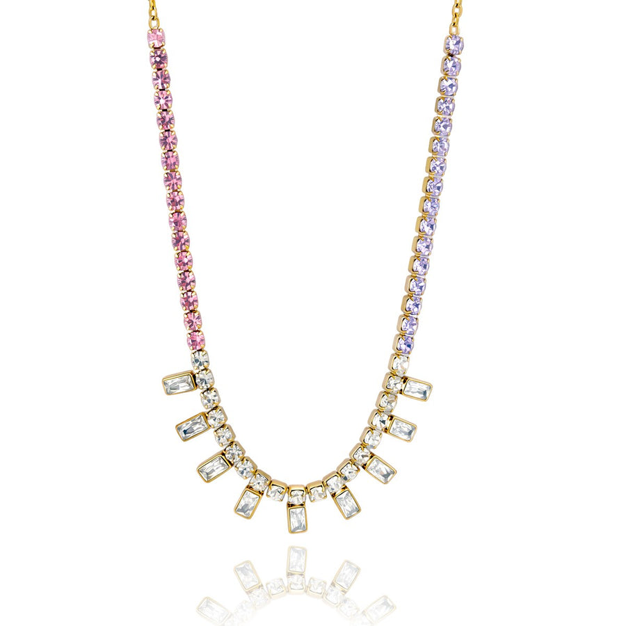 Wendy Baguette Necklace