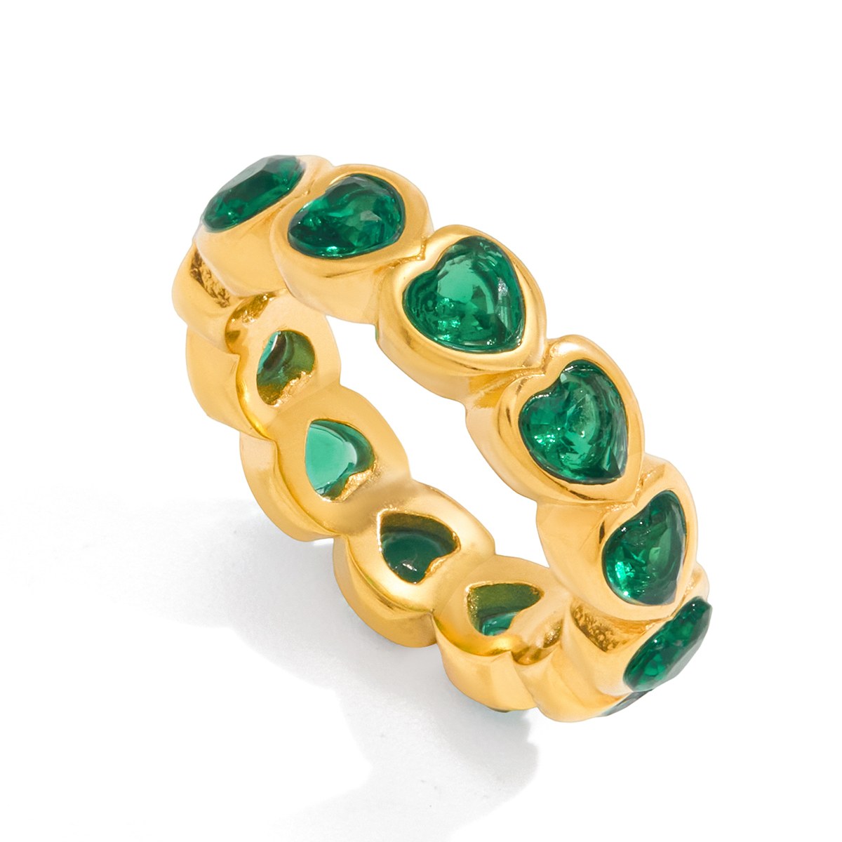 Rare Heart Eternity Ring