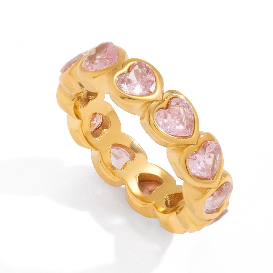 Bonnie Eternity Ring · Pink