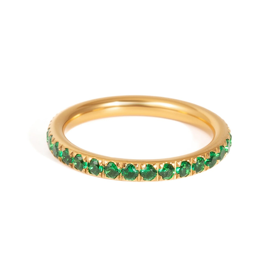 Nessa Eternity Band · Green