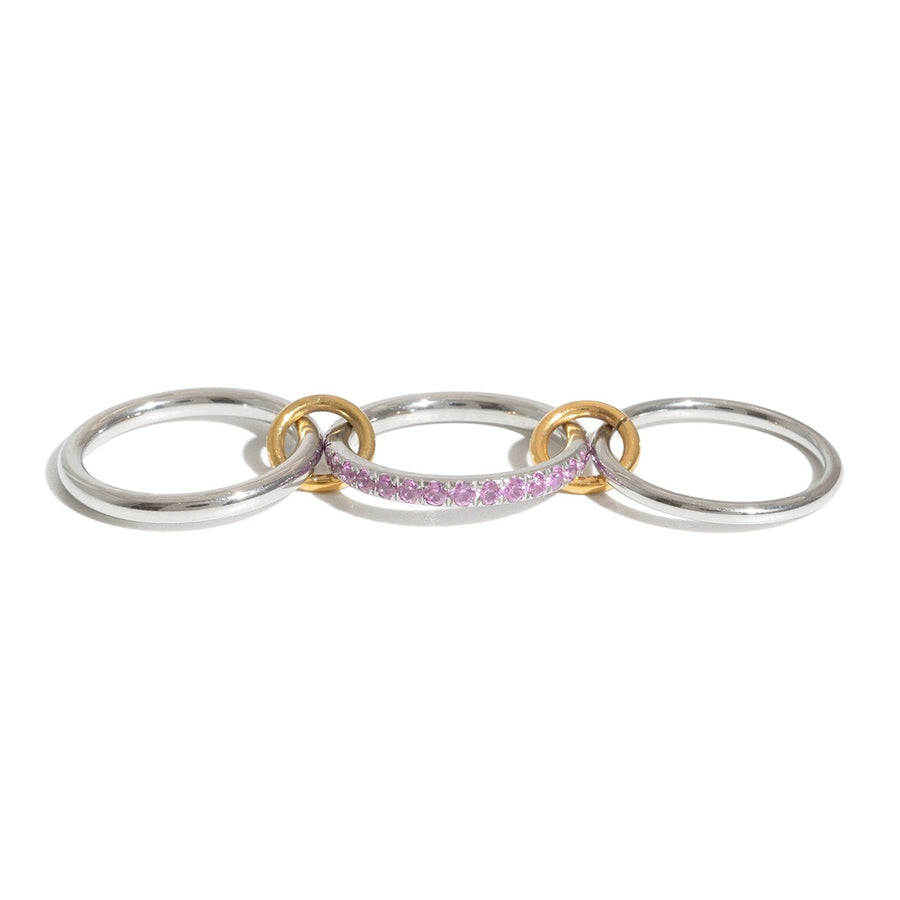 Ottie Stack Ring · Pink